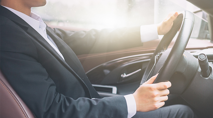 Car rental with chauffeur service